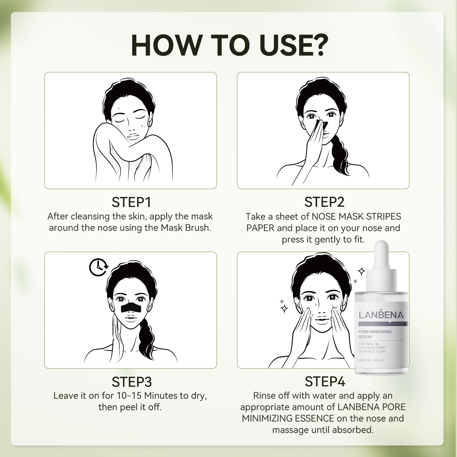 Nose Plants Pore Strips