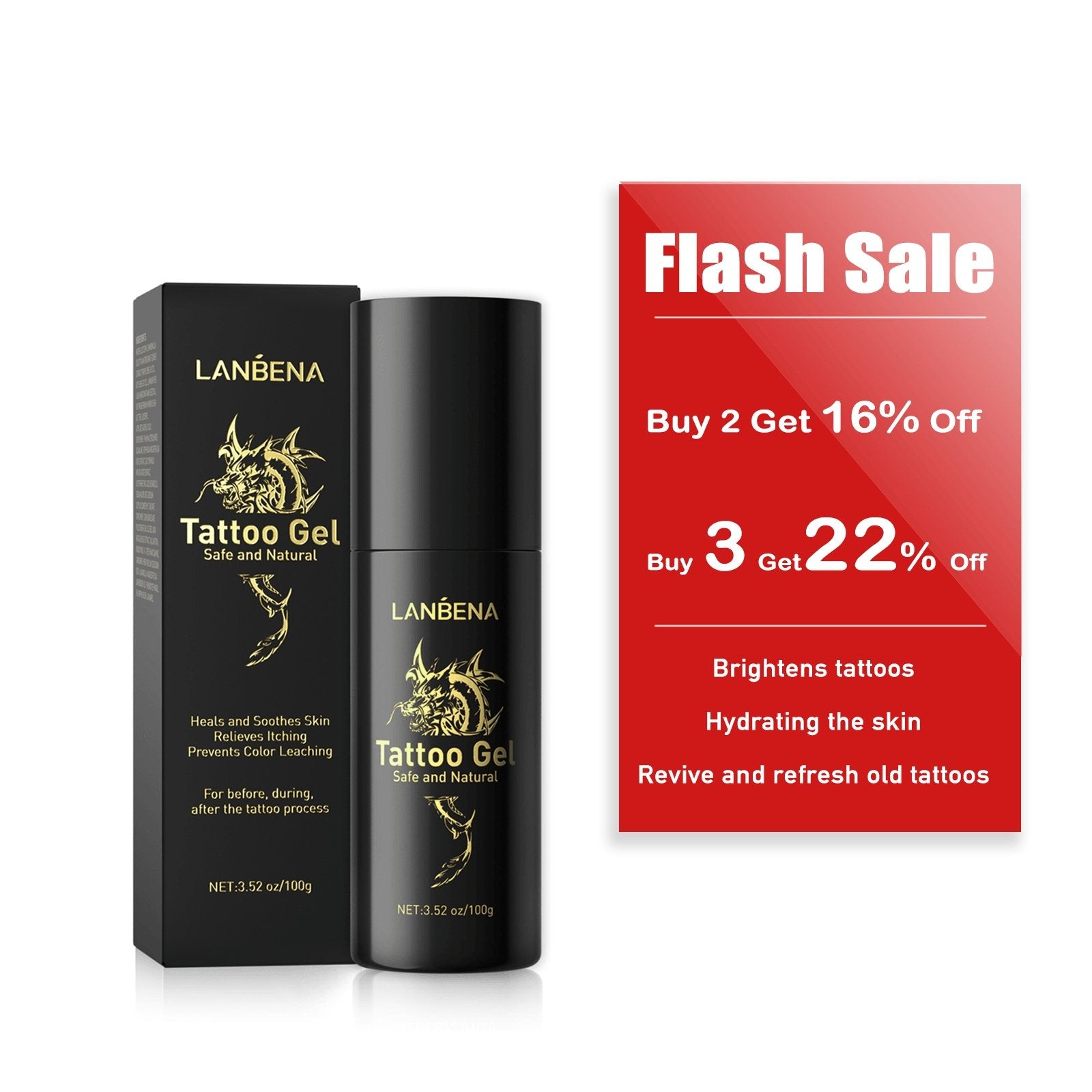 Tattoo Aftercare Gel - LANBENA